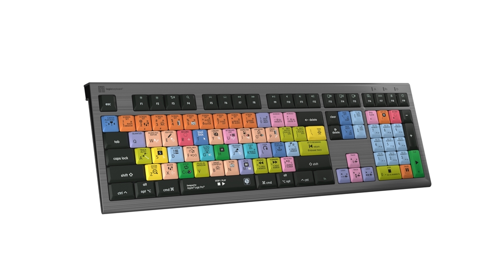 Shortcut keyboard Backlit - Apple Logic Pro X - Mac